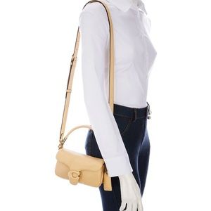 COACH Vanilla pillow tabby crossbody